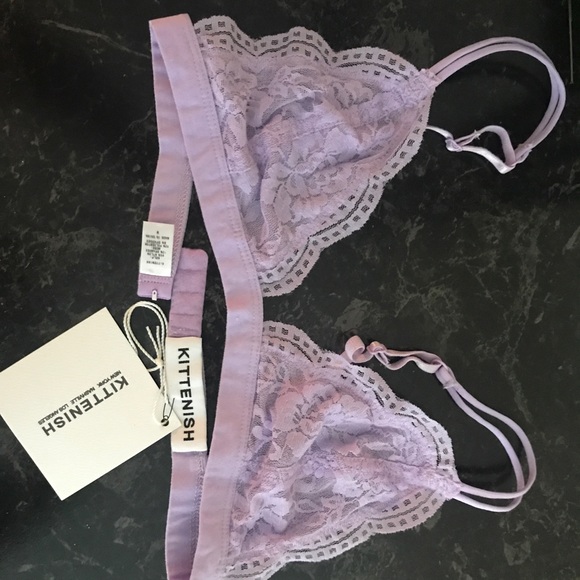 Kittenish Other - Kittenish Bralette lavender